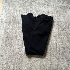 Levi's Wedgie Straight Leg Black Jeans